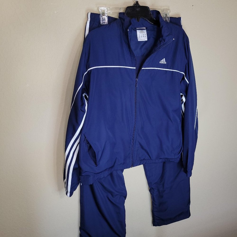 Adidas Tracksuit Set - Womens XL - dark blue/navy - excellent pre-ownedcondition